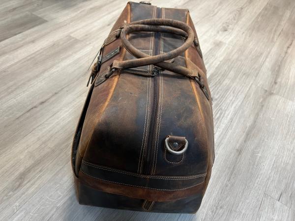 Lederreisetasche XL Alpenleder Braun